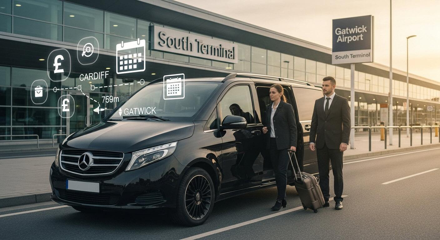 Cardiff to Gatwick Airport Transfer Costs & Pricing Guide 2025