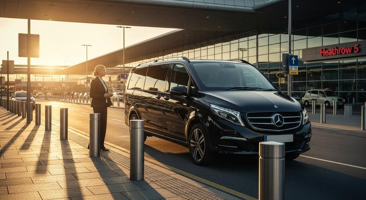 Professional airport chauffeur service in Cardiff