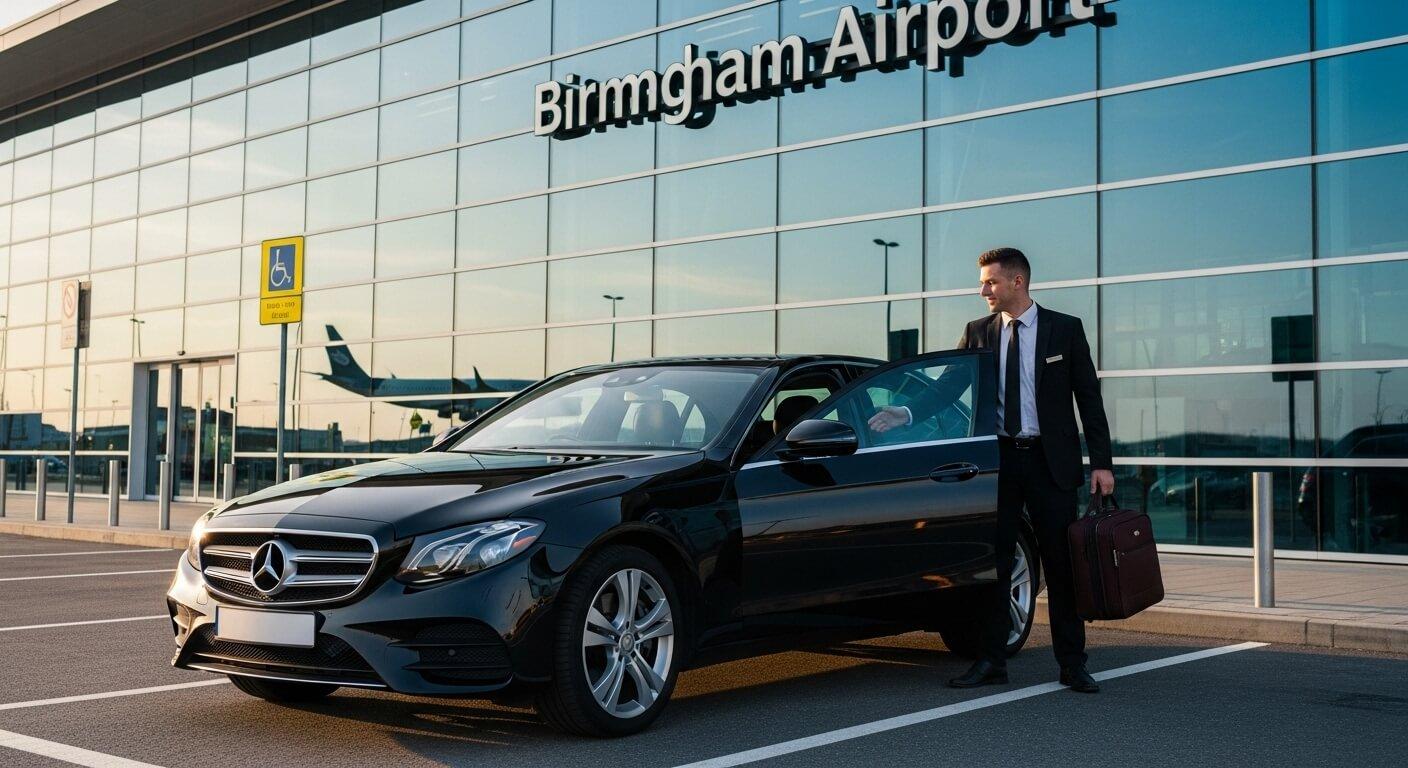 Professional taxi service from Cardiff to Birmingham Airport