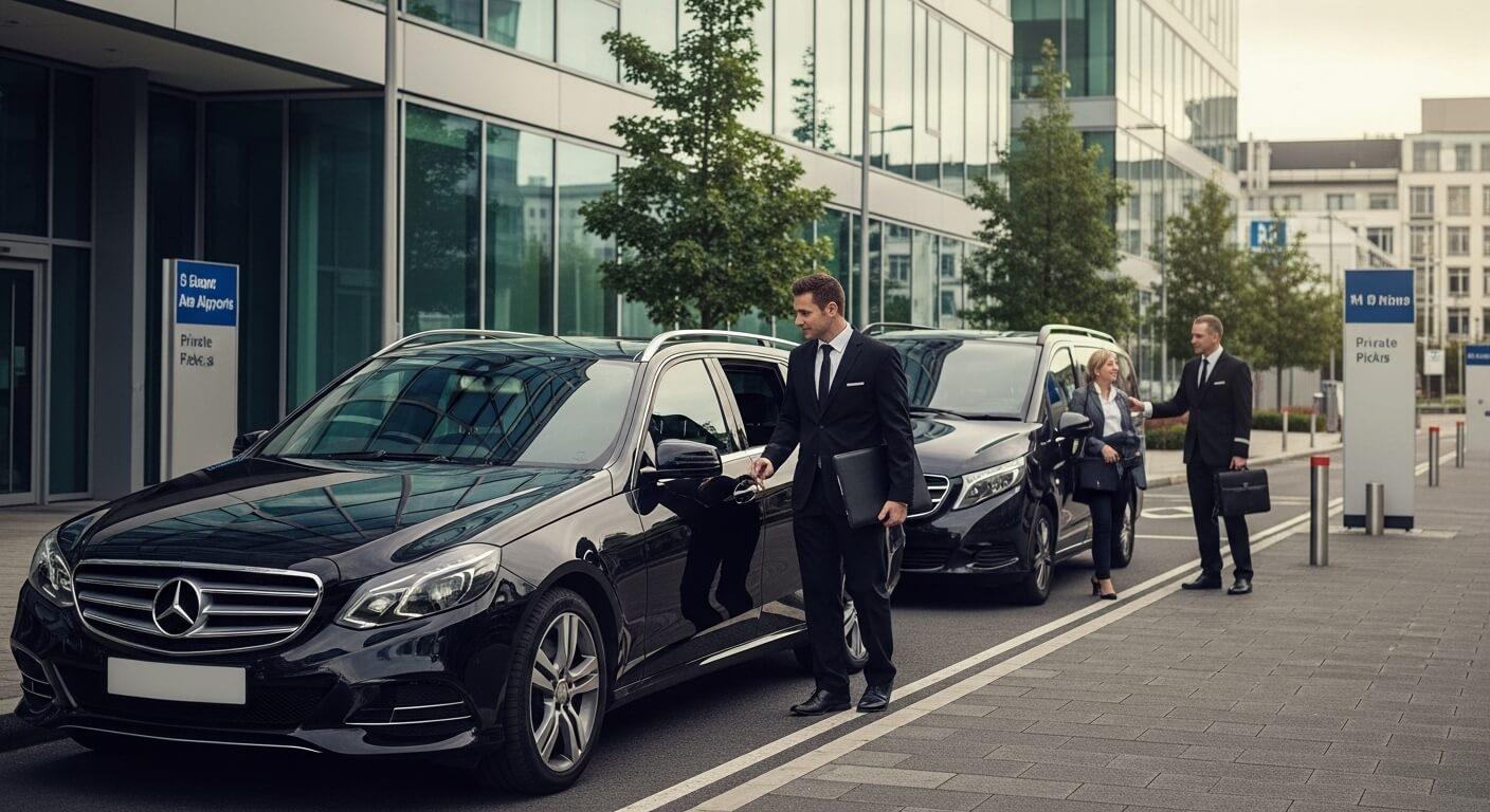 24-hour airport shuttle service Cardiff for VIP guests