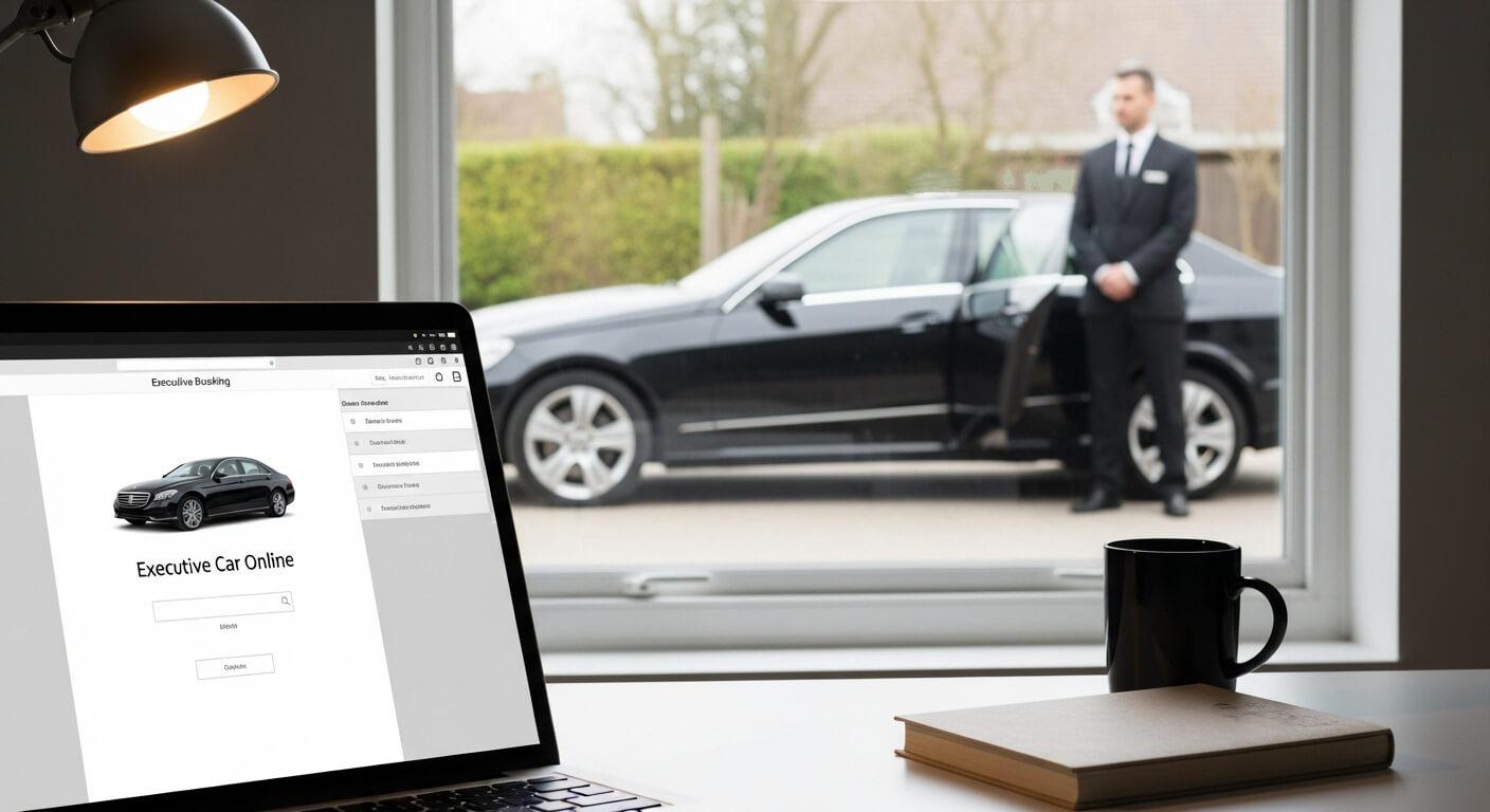 Premium executive car service in Cardiff with luxury Mercedes vehicles